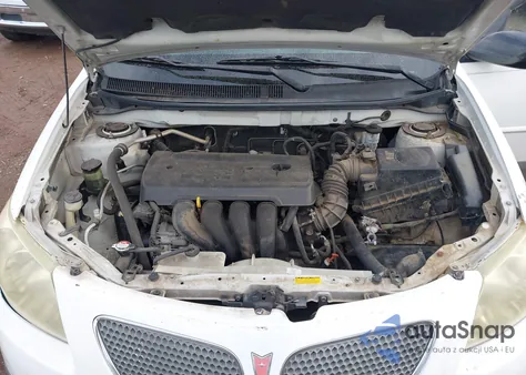 2005 Pontiac Vibe из США, поврежденный, VIN 5Y2SL63875Z465527